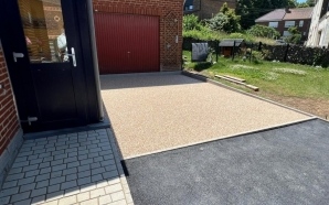 Descente de garage en tarmac  chaud et Hydrostar2145