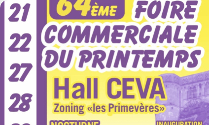 L'Entreprise CLAES vous attend � la Foire Commerciale d'Ath !
