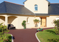 Cour style Classic Chic en Mayenne