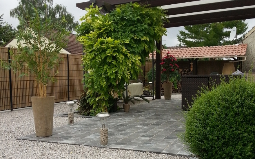 Projet d'am?nagement de Terrasse en dallage