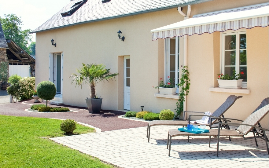 Projet d'am?nagement de Terrasse en pav� La Couture�