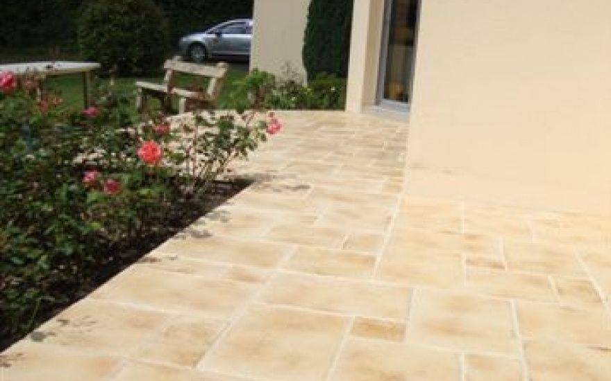 Projet d'am?nagement de Terrasse en dallage