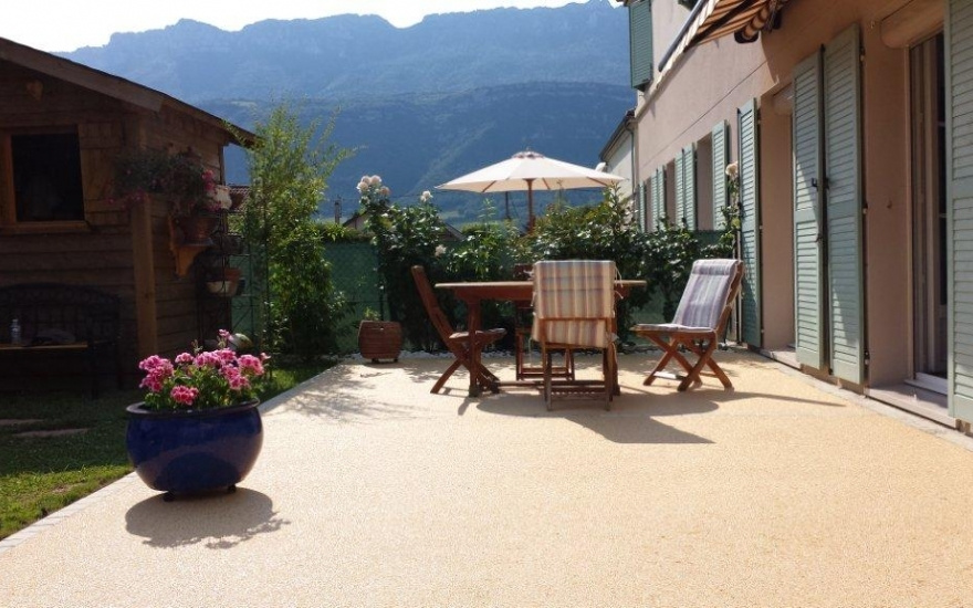 Projet d'am?nagement de Belle terrasse en Hydrostar�