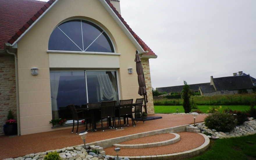 Projet d'am?nagement de Grande terrasse en Hydrostar�