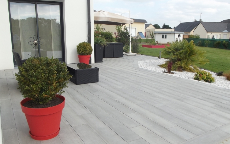 Projet d'am?nagement de Terrasse Boib�