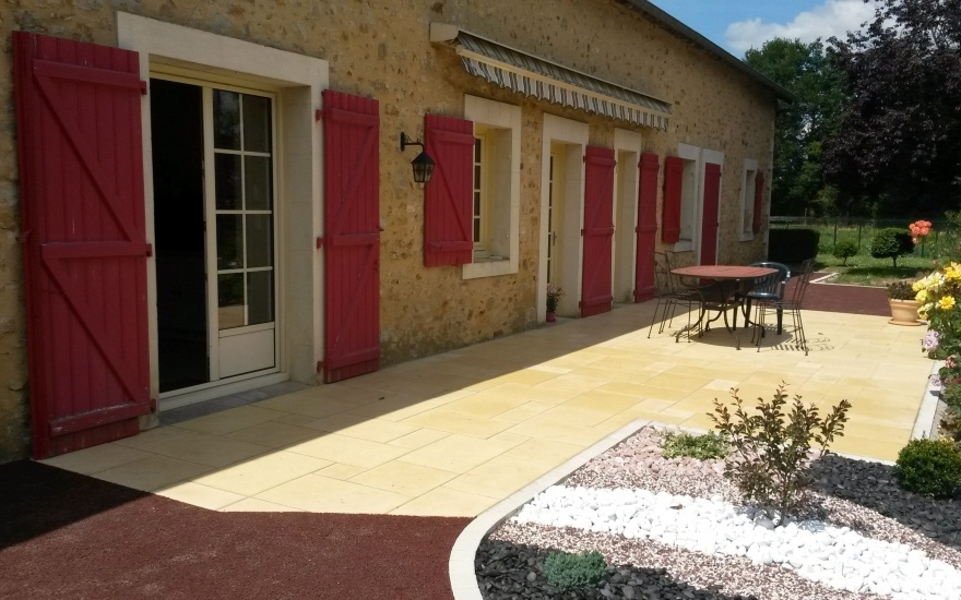 Projet d'am?nagement de Terrasse en Dallage