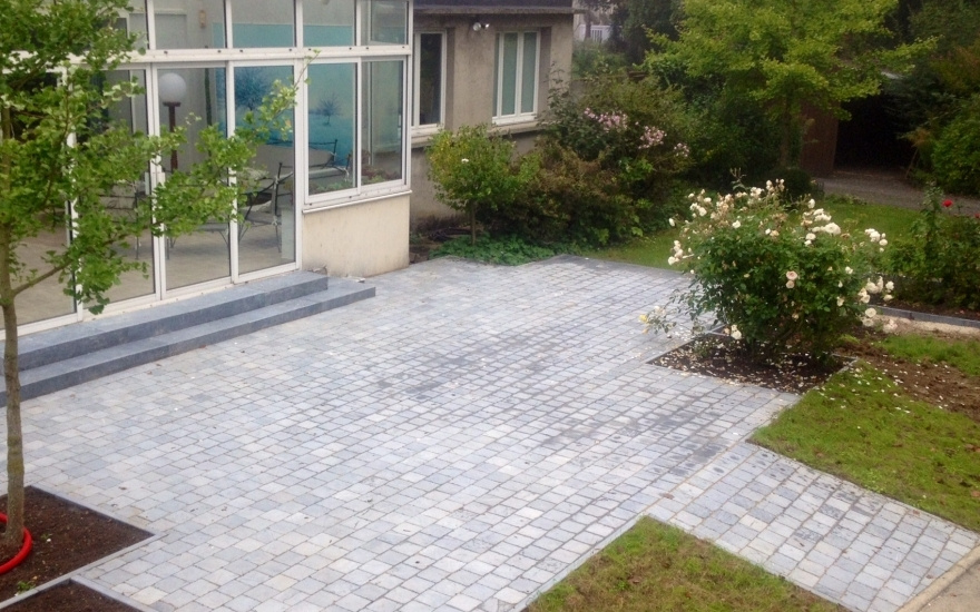 Projet d'am?nagement de Terrasse en Dallage
