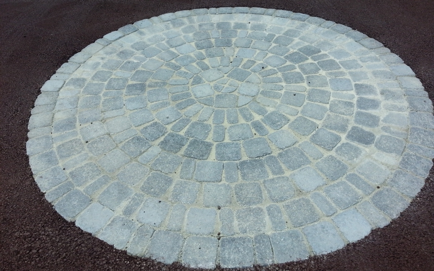 Projet d'am?nagement de Motif  en Dallage Pavage