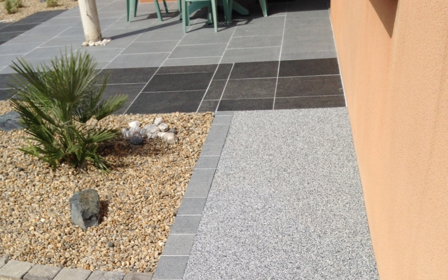 Projet d'am?nagement de Terrasse en Hydrostar� et Dallage