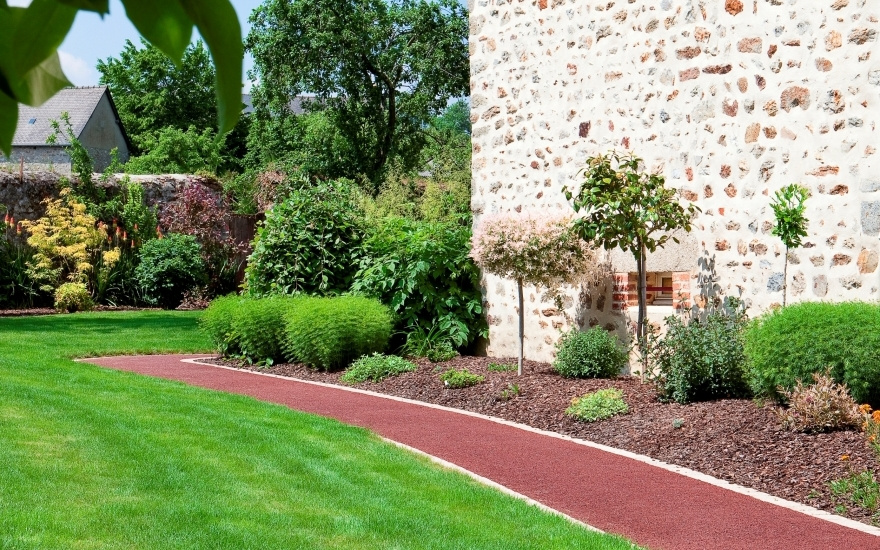Projet d'am?nagement d'All�e de jardin en Stardraine�