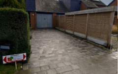 All�e de garage en Pav� marjolaine�